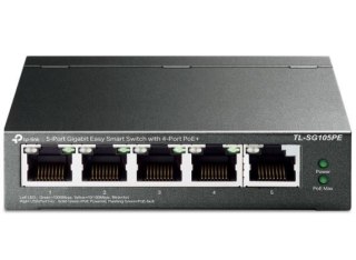 Przełącznik SG105PE Switch Smart 5xGb (4xPoE+) TP-LINK