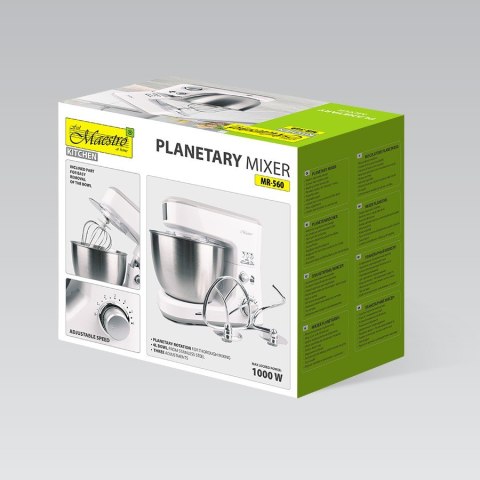 Robot planetarny z misą 4L, 1000W MR-560 Feel-Maestro