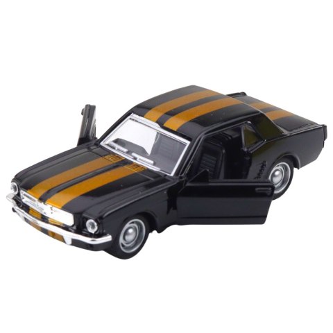 Autko Klasyczne Z Napędem Pull-Back Metalowe Otwierane Drzwi 1:32 Mix LEAN TOYS