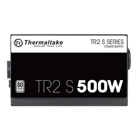 Zasilacz TR2 S Black 500W (80+ 230V EU, 2xPEG, 120mm, Single Rail) Thermaltake