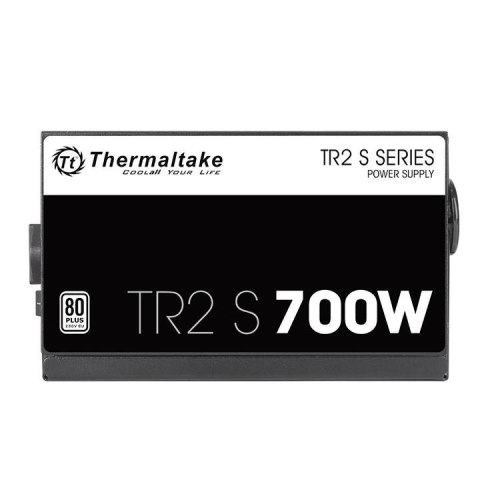 Chłodzenie TR2 S Black 700W (80+ 230V EU, 2xPEG, 120mm, Single Rail) Thermaltake