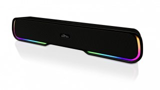 Głośnik Bluetooth typu Soundbar PHANTOM BT MT3180 Bluetooth 5.1+EDR/MP3/MicroSD/USB/AUX/Wbudowany Mikrofon/Micro-USB/RGB/RMS 10W Media-Tech