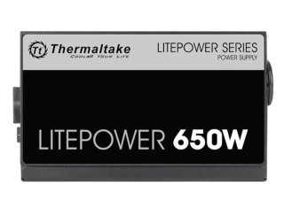 Litepower II Black 650W (Active PFC, 2xPEG, 120mm, Single Rail) Thermaltake