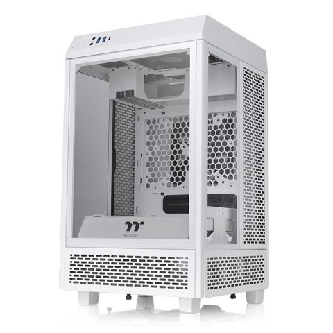 Obudowa - The Tower 100 Mini Tempered Glass*3 - Snow Thermaltake