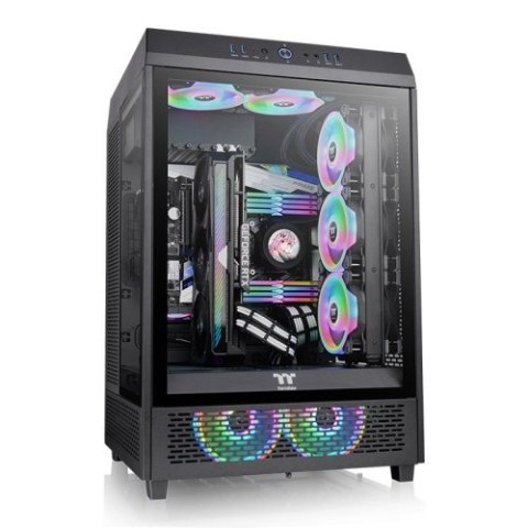 Obudowa - The Tower 500/Black tg*3/ 120mm*2 Thermaltake
