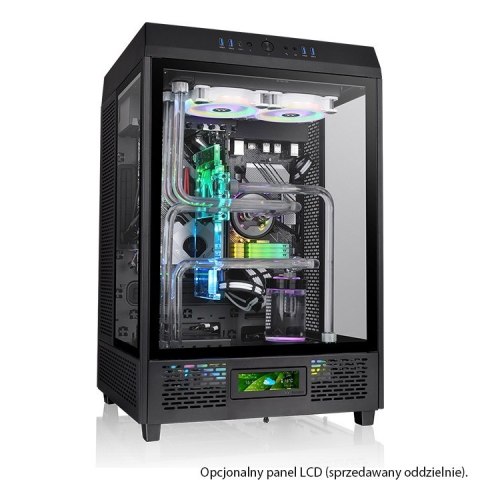 Obudowa - The Tower 500/Black tg*3/ 120mm*2 Thermaltake