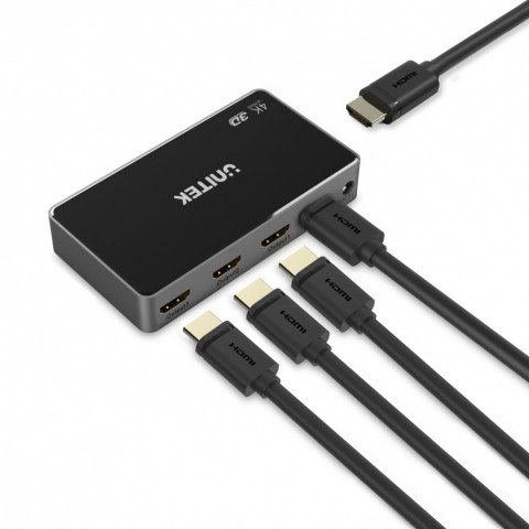 Przełącznik HDMI 1 IN - 4 OUT; V1109A Unitek