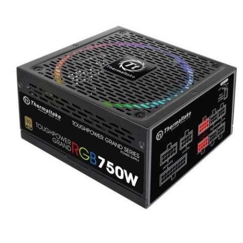 Zasilacz Toughpower Grand RGB Sync 750W Mod.(80+ Gold, 4xPEG, 140mm) Thermaltake