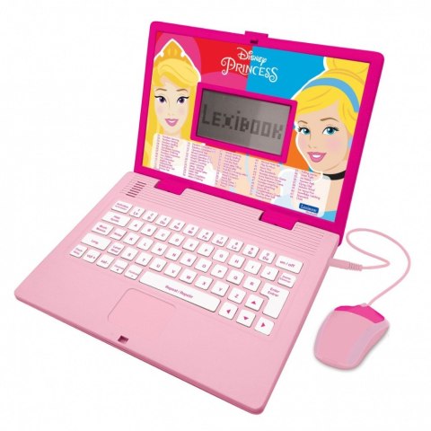 Laptop edukacyjny Disney Princess Trzyjęzyczny UA/PENG/PL 186 aktywności Lexibook