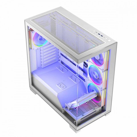 Obudowa PC STELLAR 5F ARGB 20 Biała MODECOM