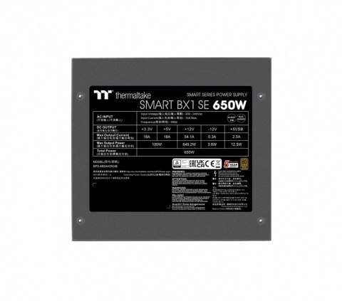 Zasilacz Smart BX1 SE 650W 80+ Bronze EU Thermaltake
