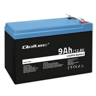 Akumulator LiFePO4 Litowo-Żelazowo-Fforanowy | 12.8V | 9Ah | 115.2Wh | BMS Qoltec