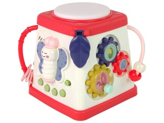 Kostka Edukacyjna Dla Niemowląt Wesołe Melodie Światła Motyl LEAN Toys