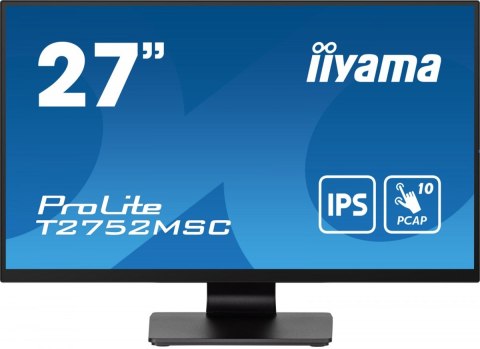 Monitor 27 cali T2752MSC-B1 10 PKT. POJ,IPS,HDMI,DP,2x2USB(3.2),2x1W400cd/m2,7H, IIYAMA