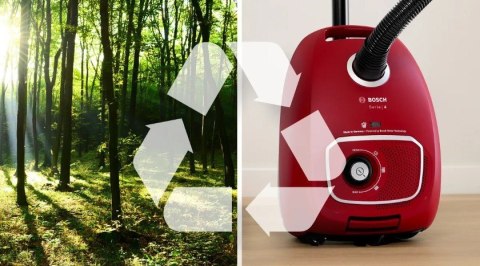 Odkurzacz workowy BGB41RD3H Bosch