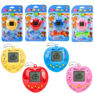 Tamagotchi Gra Elektroniczna Wirtualne Zwierzątko Jajko Smycz LEAN TOYS