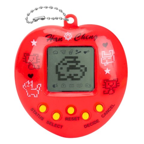 Tamagotchi Gra Elektroniczna Wirtualne Zwierzątko Jajko Smycz LEAN TOYS