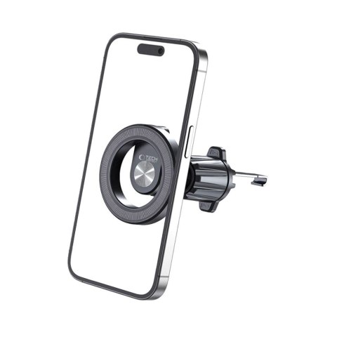 Uchwyt samochodowy do telefonu na kratkę nawiewu z MagSafe N53 - czarny Tech-Protect