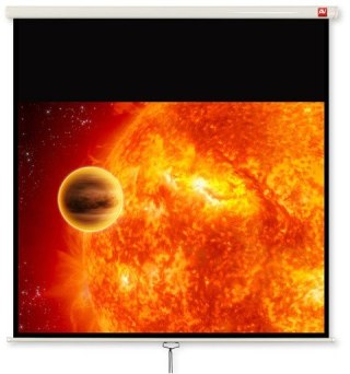 Ekran ścienny ręczny Video 200 (4:3, 196x146.5cm, powierzchnia biała, matowa) Avtek