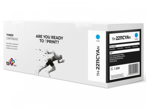 Toner do HP Color LJ Pro M255 W2211A TH-2211CYAN 100% nowy CY TB Print