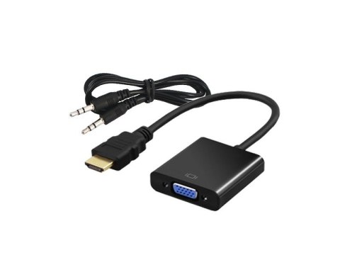 Adapter HDMI (M) - VGA (F) z audio, CL-23/B Savio