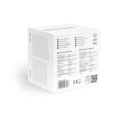 Głośnik bezprzewodowy Bluetooth 5W, BS-042, Niebieski Savio