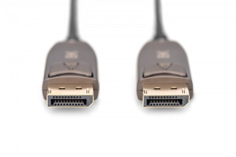 Kabel połączeniowy hybrydowy AOC DisplayPort 1.4 8K/60Hz UHD DP/DP M/M 20m Czarny Digitus