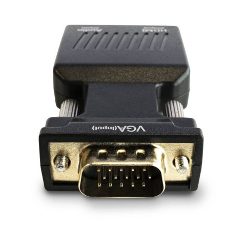 Konwerter VGA do HDMI, Audio, Full HD, CL-145 Savio