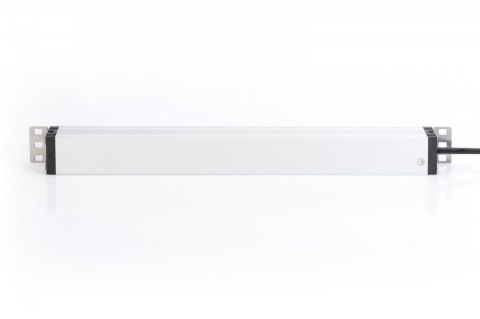 Listwa zasilająca PDU 19" Rack, 6x gniazdo schuko, 2.0m, 1x wtyk unischuko, 16A, wyłącznik nadprądowy, Profil aluminiowy Digitus