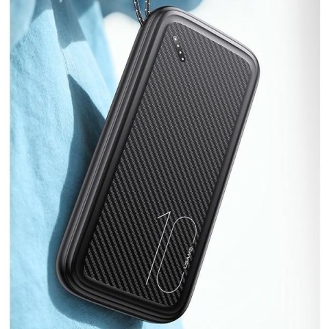 Powerbank PB56 10000mAh 2xUSB czarny USAMS