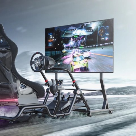 Stojak mobilny do TV 45 -90cali, 60kg, półka AV Techly