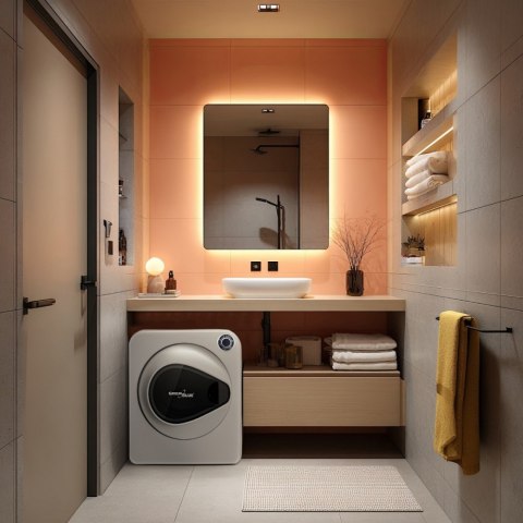 Suszarka elektryczna bębnowa do ubrań 3kg 830W GB405 GreenBlue