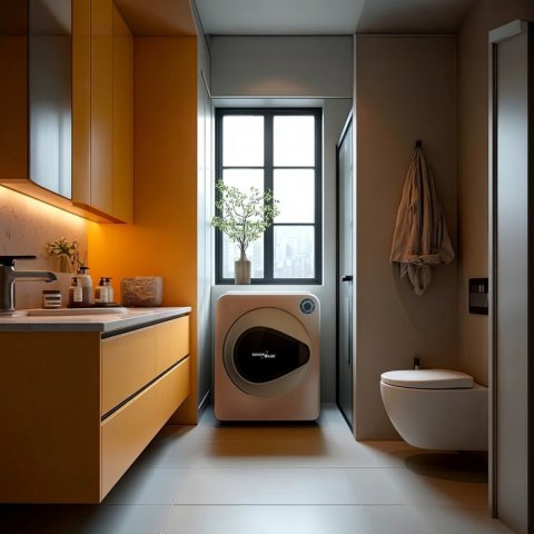 Suszarka elektryczna bębnowa do ubrań 3kg 830W GB405 GreenBlue