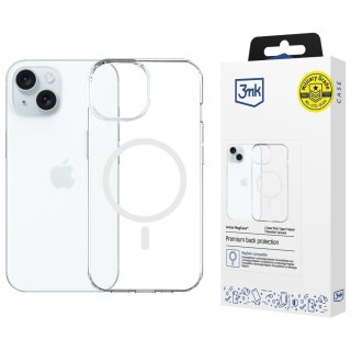 Etui Armor MagCase do iPhone 15 MagSafe przezroczysty 3MK