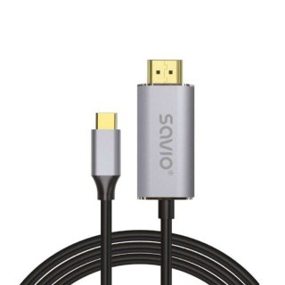 Kabel USB-C-HDMI CL-199 2m Savio
