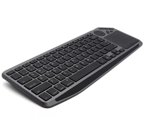Klawiatura bezprzewodowa BT/RF 2.4GHz touchpad LED Techly