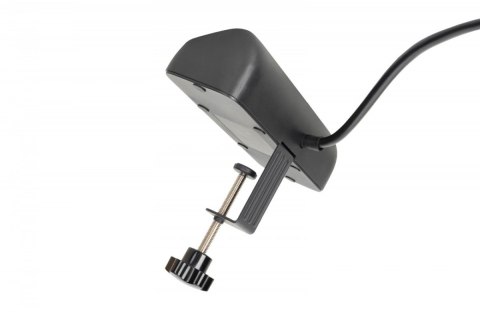 Listwa zasilająca biurkowa, 3 gniazda Schuko, 2x USB-A (2x 12W), 1x USB-C (30W) z zaciskiem na blat, kabel 1,5m, czarna Digitus