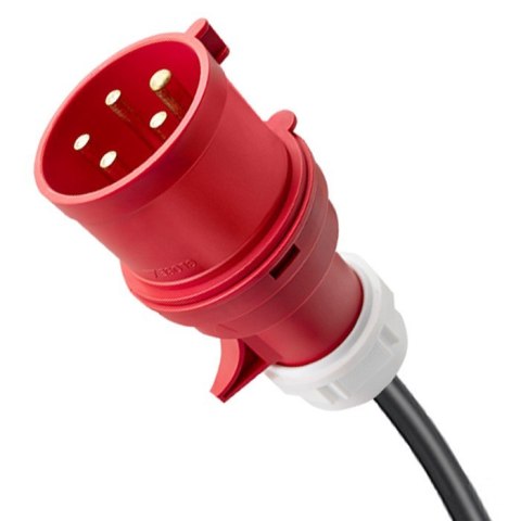 Mobilna ładowarka do samochodu elektrycznego EV z regulacją 2w1 Typ2 | 22kW | 400V | Wi-Fi | TUYA | SMART LIFE | LCD | Wallbox  Qoltec