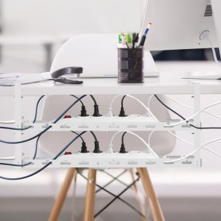 Organizer podbiurkowy na kable MC-102 W Maclean