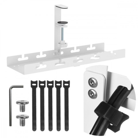 Organizer podbiurkowy na kable, MC-105W Maclean