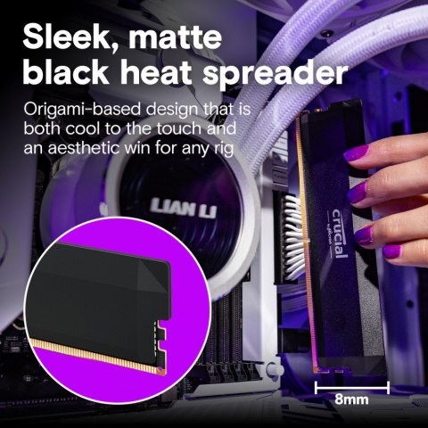 Pamięć DDR5 Pro OC 64/6000(2*32GB) CL40 czarna Crucial