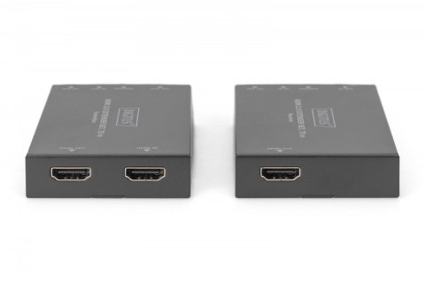 Przedłużacz / Extender HDMI 70m po skrętce kat.5e/6/7 4K 60Hz PoC (Power over Cable) (zestaw) Digitus