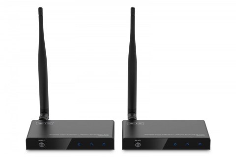 Przedłużacz/Extender splitter HDMI bezprzewodowy 100m 1080p 60Hz FHD 5GHz HDCP 1.3 (zestaw) Digitus