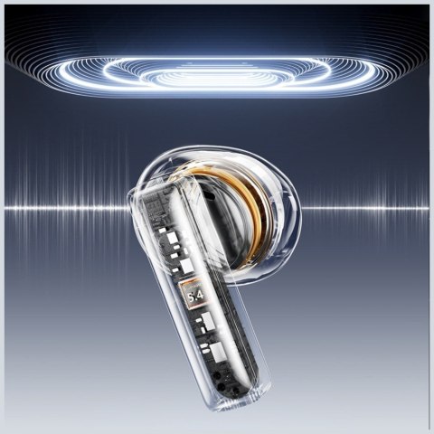 Słuchawki bluetooth ENC TP100 5.4 TWS LCD czarne AWEI