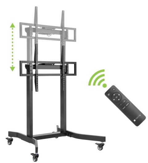 Stojak mobilny 55-100 cali 120kg elektryczny Techly