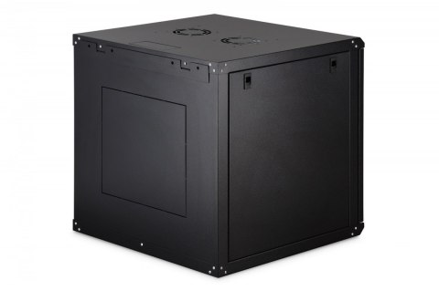 Szafa sieciowa wisząca Dynamic 19" 12U rack 607x600x600mm, drzwi szyba, czarna, niezłożona, 60kg Digitus