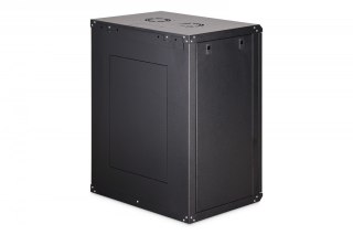 Szafa sieciowa wisząca Dynamic 19" 16U rack 785x600x450mm, drzwi szyba, czarna, niezłożona, 60kg Digitus