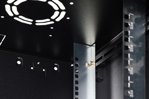 Szafa sieciowa wisząca Dynamic 19" 16U rack 785x600x450mm, drzwi szyba, czarna, niezłożona, 60kg Digitus