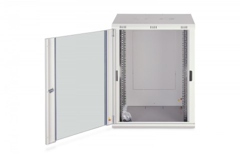 Szafa sieciowa wisząca Dynamic 19" 16U rack 785x600x600mm, drzwi szyba, szary, niezłożona, 60kg Digitus