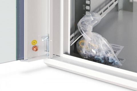 Szafa sieciowa wisząca Dynamic 19" 9U rack 474x600x600mm, drzwi szyba, szara, niezłożona, 60kg Digitus